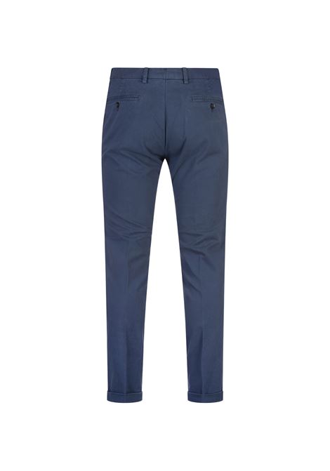 Pantaloni Chino Slim Fit Blu BSETTECENTO | MH700-8029AI71