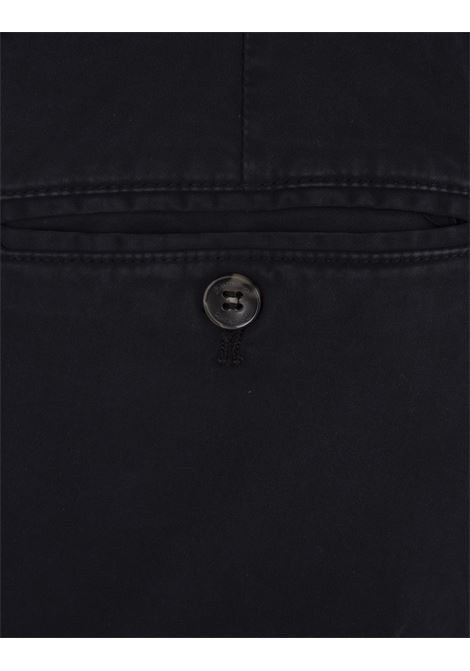 Black Slim Fit Chino Trousers BSETTECENTO | MH700-8029AI91