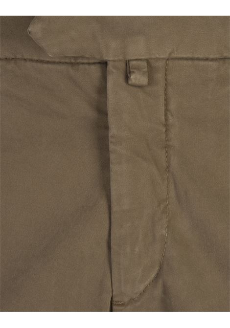 Khaki Slim Fit Chino Trousers BSETTECENTO | MH700-8029AI98