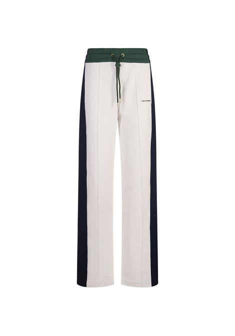 White, Blue and Green Joggers With Logo Patch CASABLANCA | MF24-JTR-21601