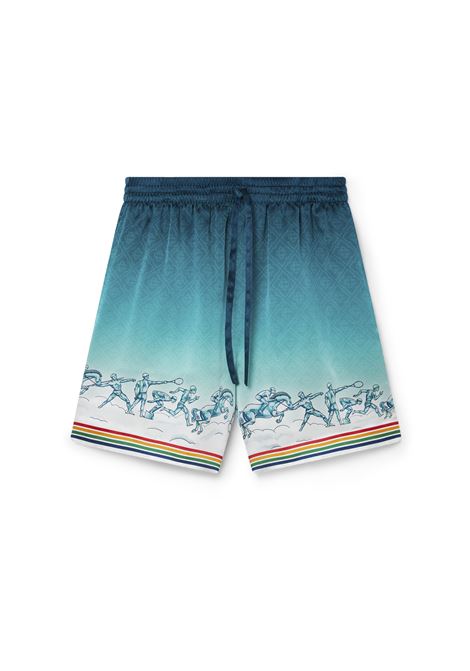 La D?esse Du Stade Silk Shorts CASABLANCA | MF24-TR-01207