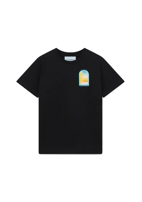 L'Arc Color? T-Shirt In Black CASABLANCA | MPF24-JTS-00110-EX