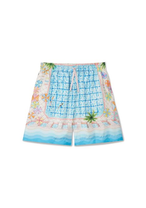 Le Plongeon Silk Shorts CASABLANCA | MPF24-TR-01203