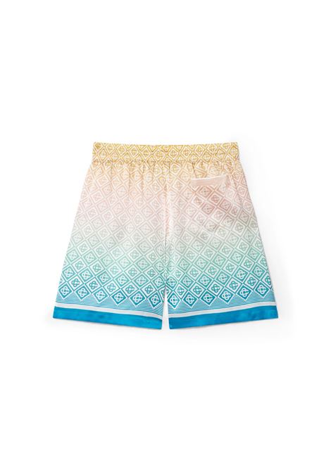 Gradient Monogram Silk Shorts CASABLANCA | MPF24-TR-01204