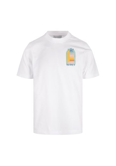 T-Shirt L'Arc Coloré Bianca CASABLANCA | U-MPF24-JTS-00101