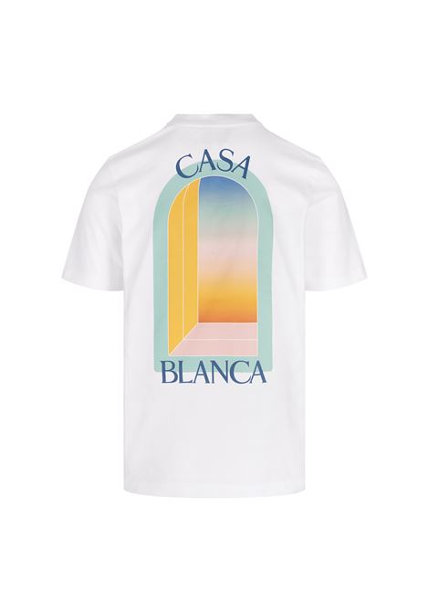 L'Arc Color? T-Shirt In White CASABLANCA | U-MPF24-JTS-00101