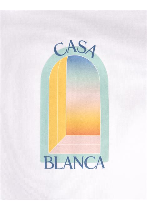 T-Shirt L'Arc Coloré Bianca CASABLANCA | U-MPF24-JTS-00101