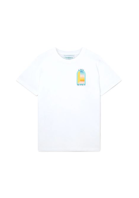 L'Arc Color? T-Shirt In White CASABLANCA | U-WPF24-JTS-00101