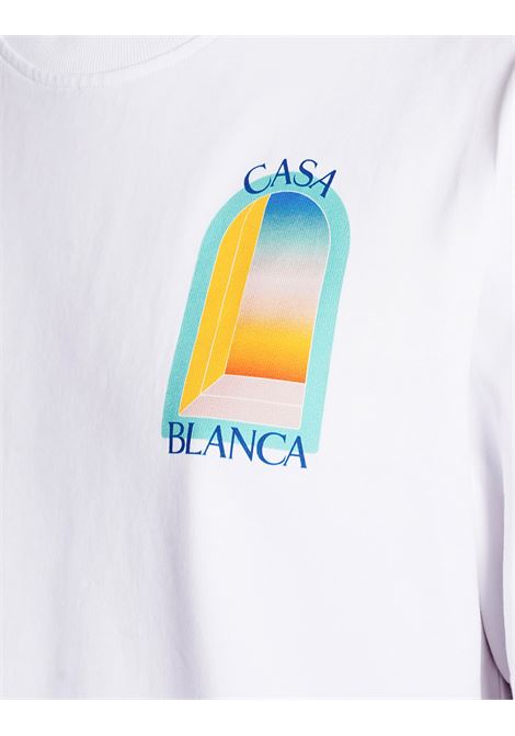 T-Shirt L'Arc Coloré Bianca CASABLANCA | U-WPF24-JTS-00101