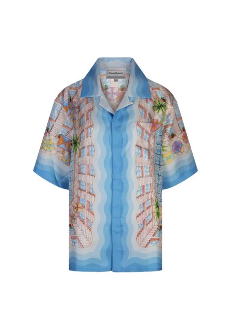 Le Plongeon Silk Shirt CASABLANCA | U-WPF24-SH-00303