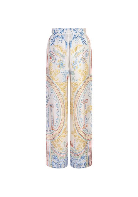 The Crayon Vase Silk Trousers CASABLANCA | WF24-TR-04902