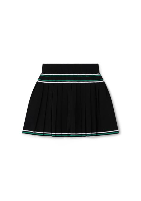 Black Pleated Knit Skirt CASABLANCA | WPF24-KW-71001