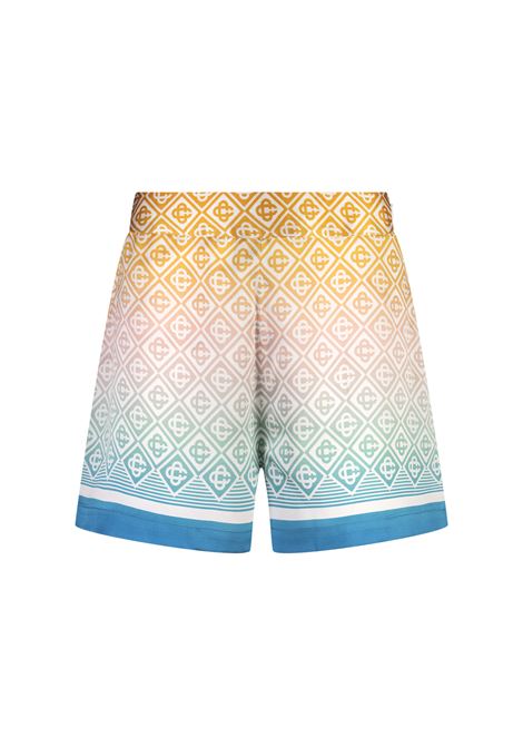 CASABLANCA Shorts In Seta Gradient Monogram - CASABLANCA