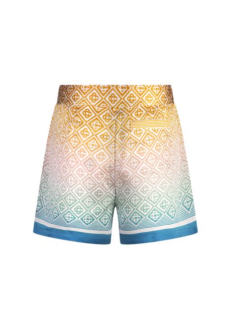 Gradient Monogram Silk Shorts CASABLANCA | WPF24-TR-22001