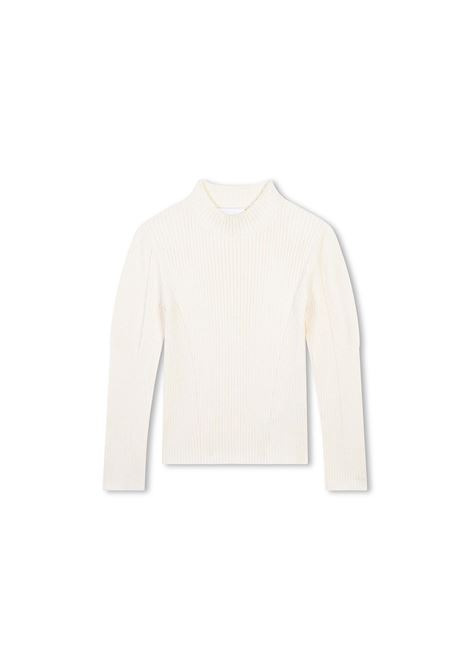 Ivory Round Neck Sweater CHLOÉ KIDS | C20240148