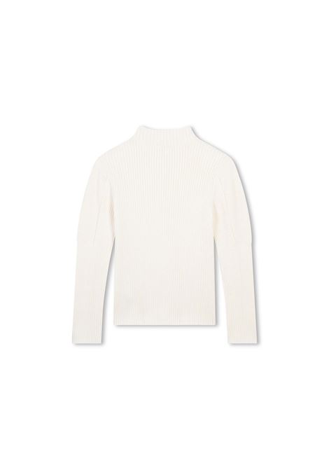 Ivory Round Neck Sweater CHLOÉ KIDS | C20240148