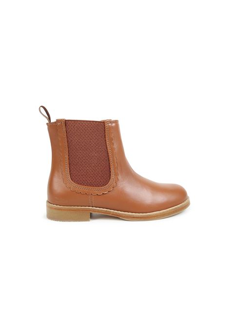 Brown Chelsea Ankle Boots CHLOÉ KIDS | C20287314