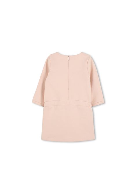 Abito Felpa Rosa Con Logo CHLOÉ KIDS | C2029245K