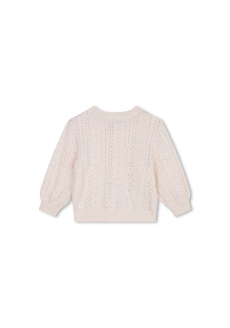 Ivory Knit Cardigan CHLOÉ KIDS | C20311148