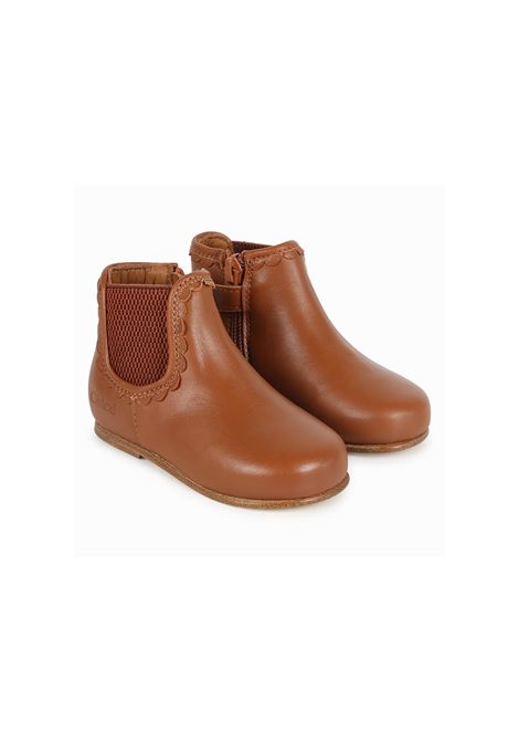 Brown Chelsea Ankle Boots CHLOÉ KIDS | C20317314