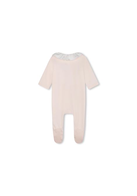 Gift Set With Pink Romper and Bibs CHLOÉ KIDS | C20325440