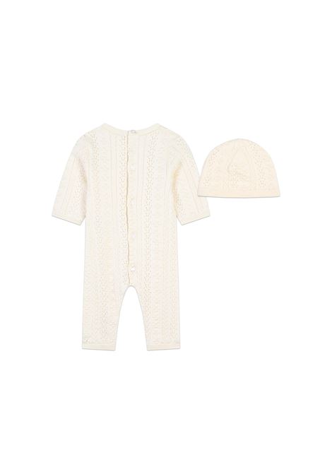 Salmon Gift Set With Romper and Beanie CHLOÉ KIDS | C20330440