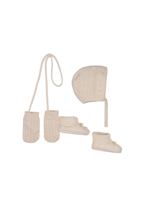 Salmon Wool and Cotton Gift Set  CHLOÉ KIDS | C20341440