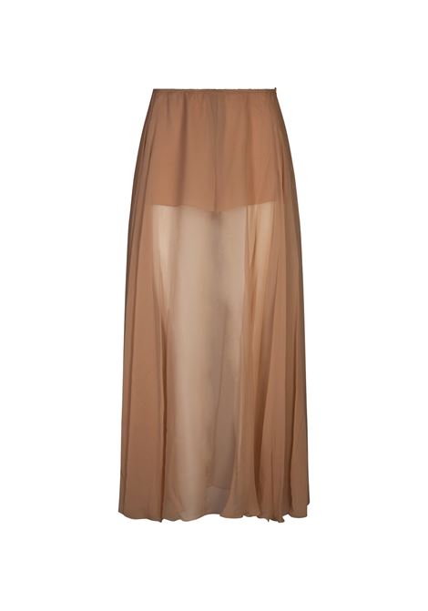 Long Fluid Skirt In Cheek Silk Muslin CHLOÉ | 24AJU1900126W