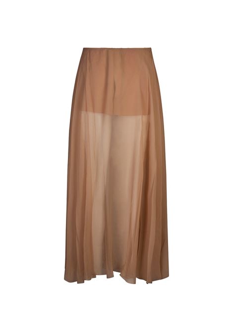 Long Fluid Skirt In Cheek Silk Muslin CHLOÉ | 24AJU1900126W