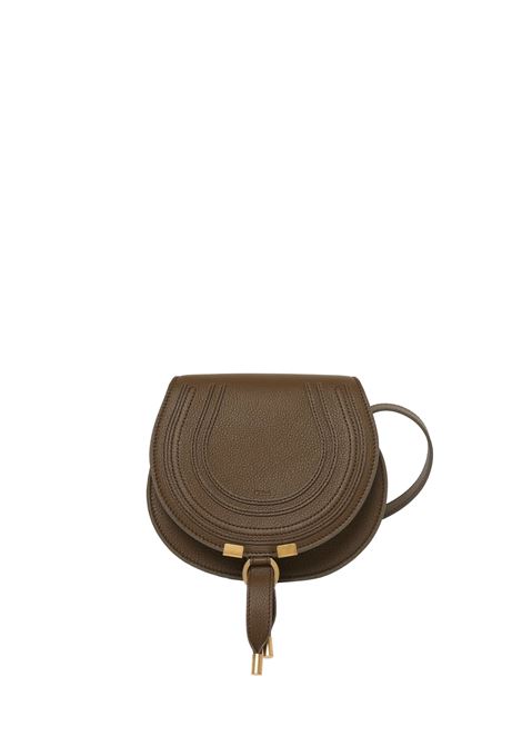 Dark Khaki Mini Marcie Bag CHLOÉ | C22AS680I3120V