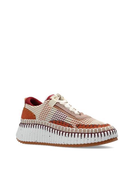 Sneakers Nama Dark Tan CHLOÉ | C22S579Y02Y4