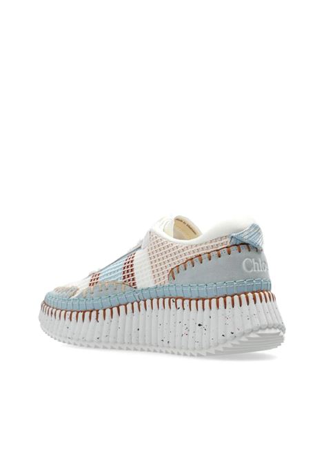 Delicate Blue Nama Sneakers CHLOÉ | C22S579Y041V