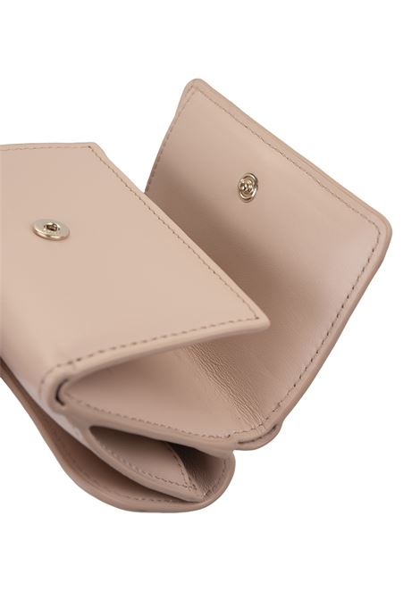 Portafoglio Tri-Fold Chloé Sense Mini In Pelle Morbida Cement Pink CHLOÉ | C23AP875I106J5