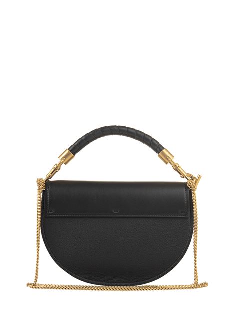 Marcie Flap and Chain Bag In Black CHLOÉ | C23AS604L14001