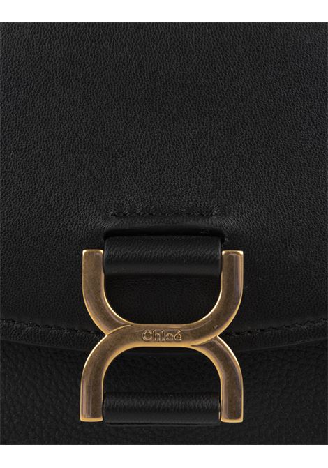 Borsa Con Patta e Catena Marcie In Black CHLOÉ | C23AS604L14001