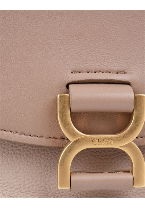 Marcie Flap and Chain Bag In Woodrose CHLOÉ | C23AS604L14527