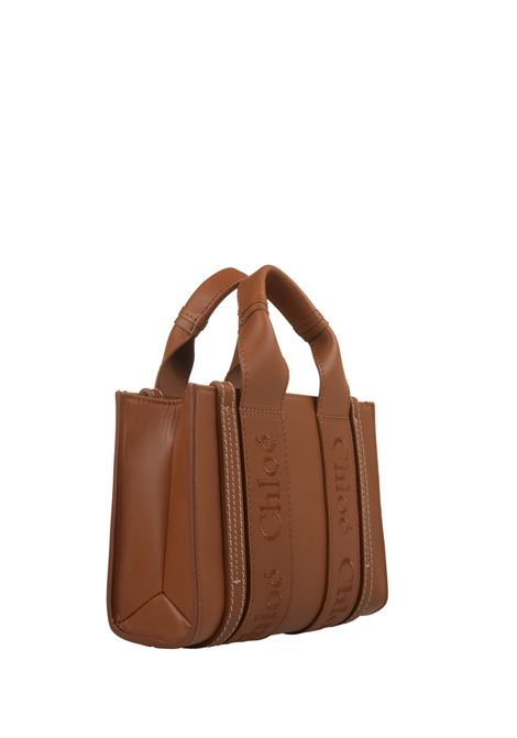 Borsa Tote Mini Woody Tan CHLOÉ | C23SP237I60247