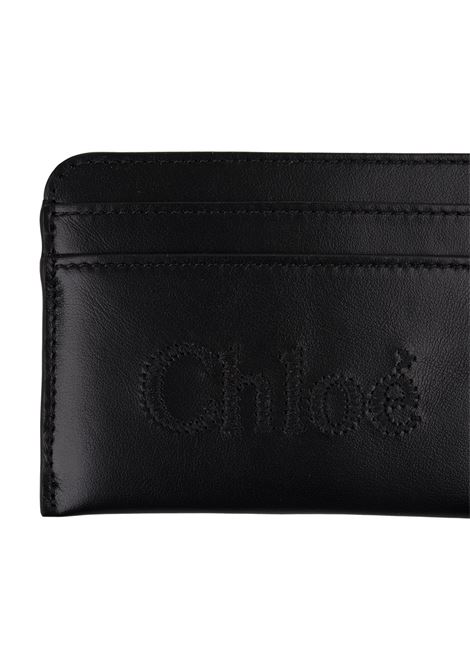 Black Chlo? Sense Card Holder CHLOÉ | C23SP868I10001