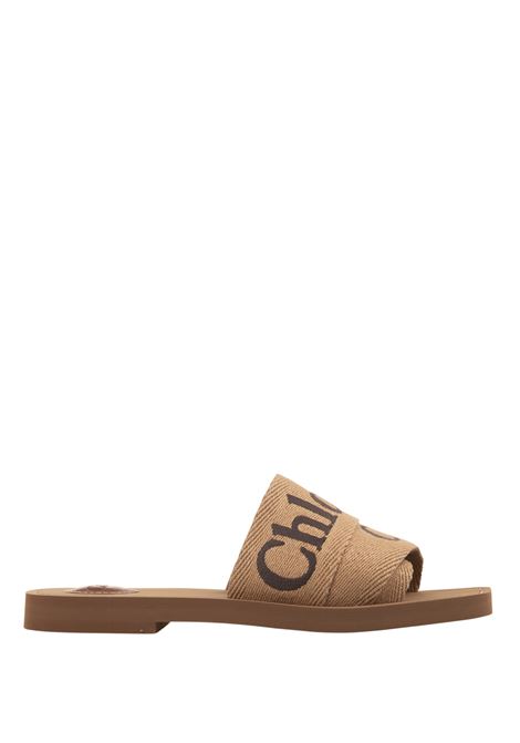 Sabot Piatti Woody Dark Tan CHLOÉ | C23U188EF2Y4