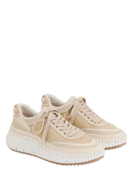 Sneakers Nama Blossom Beige CHLOÉ | C24A00RMS286