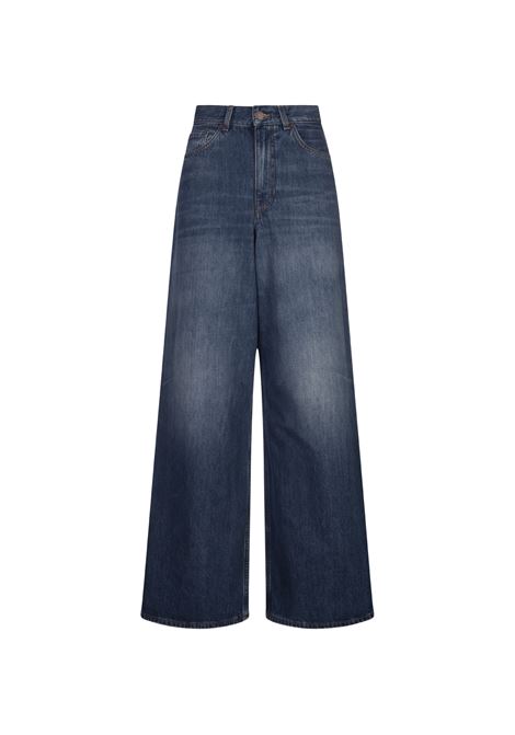 Jeans a Gamba Ampia In Denim Night Blue CHLOÉ | C24ADP02150402