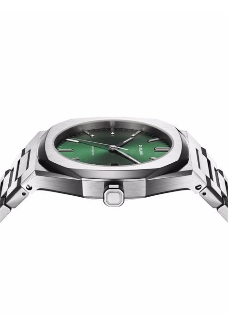 Ultra Thin 40 mm Dusky Green Scarabeo Watch D1 MILANO | D1-ATBJ12