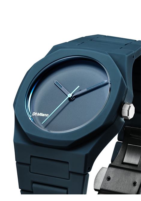 Polycarbon Shadow 40.5 mm Watch In Blue D1 MILANO | D1-PCBU10