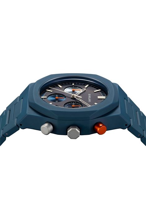 Charcoal Neptune Blue Polychrono 40.5 mm Watch D1 MILANO | D1-PHBJ09