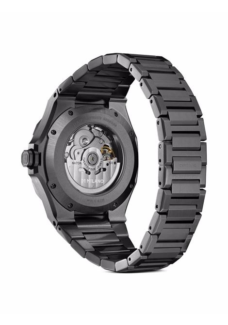 Orologio Skeleton Rubber Gun Metal 41.5 mm D1 MILANO | D1-SKBJ11