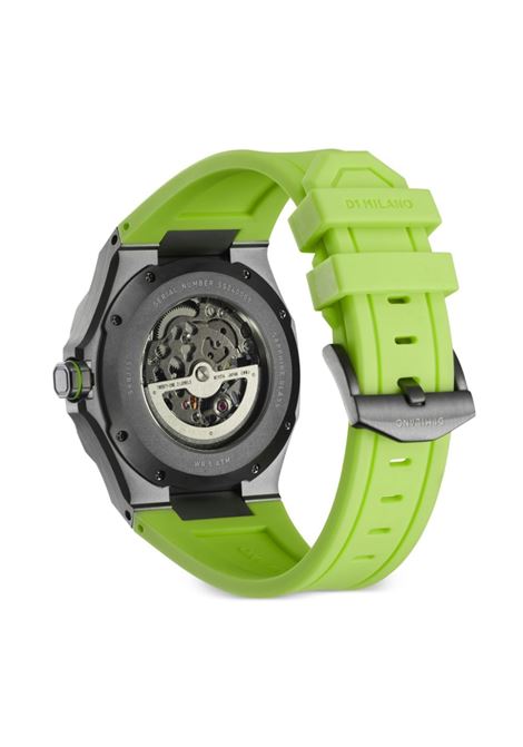 Slice Lime Skeleton Rubber SKRJ15 Watch D1 MILANO | D1-SKRJ15