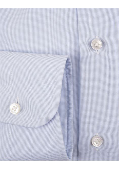 Camicia Slim Fit  Journey In Cotone Azzurro Chiaro DANDY LIFE | I1U13P0144205.U0002