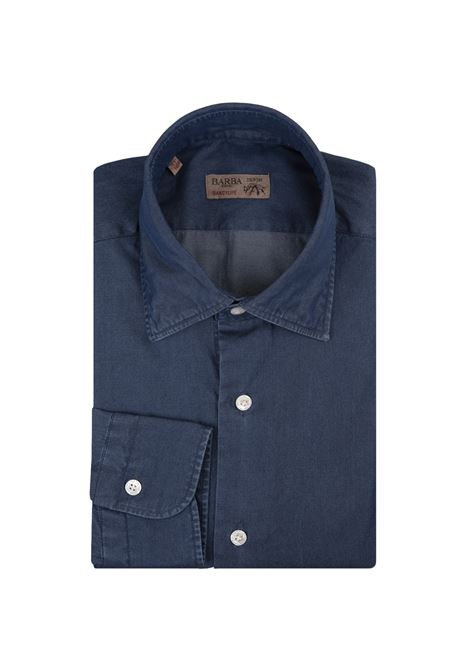 DANDY LIFE Camicia Regular Fit In Cotone Denim Blu - DANDY LIFE