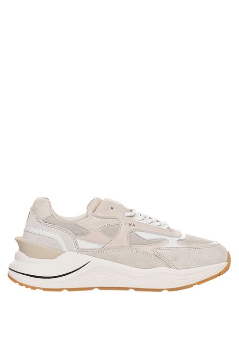 White Fuga Running Sneakers D.A.T.E. | M411-FG-NYWH