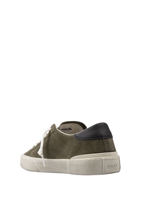 Hill Low Sneakers In Military Green Suede D.A.T.E. | M411-HL-SDAR